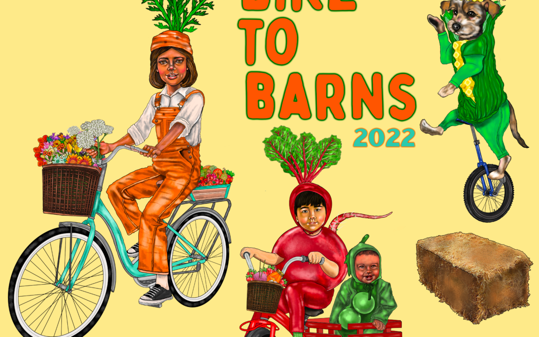 Bike to Barns 2022 Logo